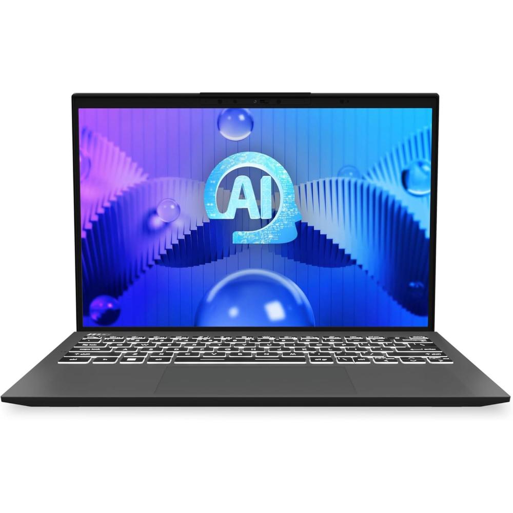 imageMSI Prestige 13 AI Evo 2024 133 28K OLED Business Laptop Intel Core Ultra 7258V Arc Graphics 32GB LPDDR5x 2TB NVMe SSD Thunderbolt 4 WiFi 7 Win 11 Home Stellar Gray A2VMG019USUltra 7155H