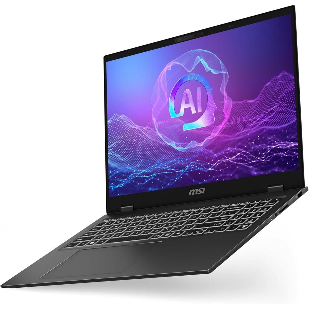 imageMSI Prestige 16 AI Evo 16quot UHD OLED Laptop Intel Ultra 7256V Intel Arc Graphics 16GB DDR5 1TB NVMe SSD HDMI WiFi 7 Win 11 Home Stellar Gray B2VMG059USUltra 7258V