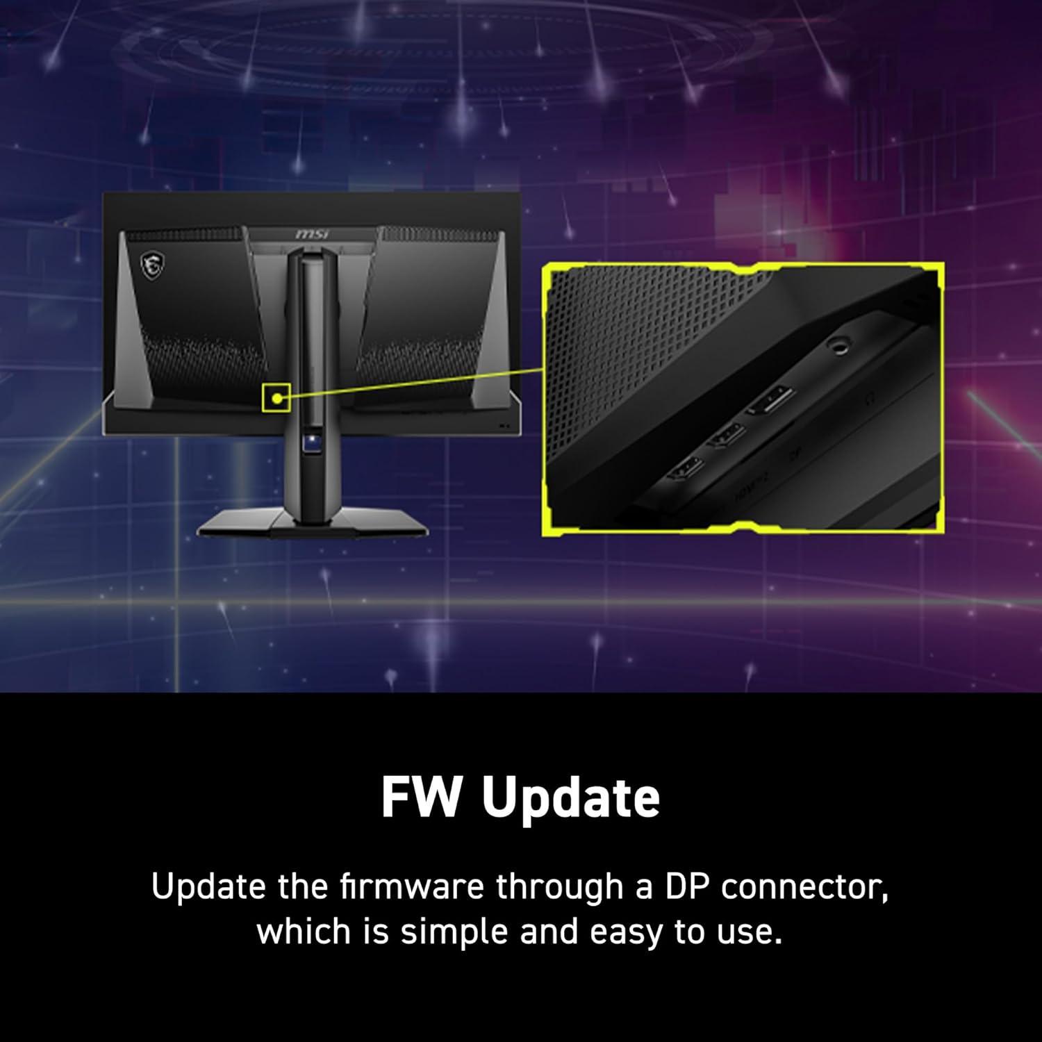 imagemsi MAG 271QP QDOLED X24 27inch 2560 x 1440 QHD Gaming Monitor 240Hz AdaptiveSync HDMI DisplayPort VESA Mountable Tilt Height Adjustable Speaker 003ms Black