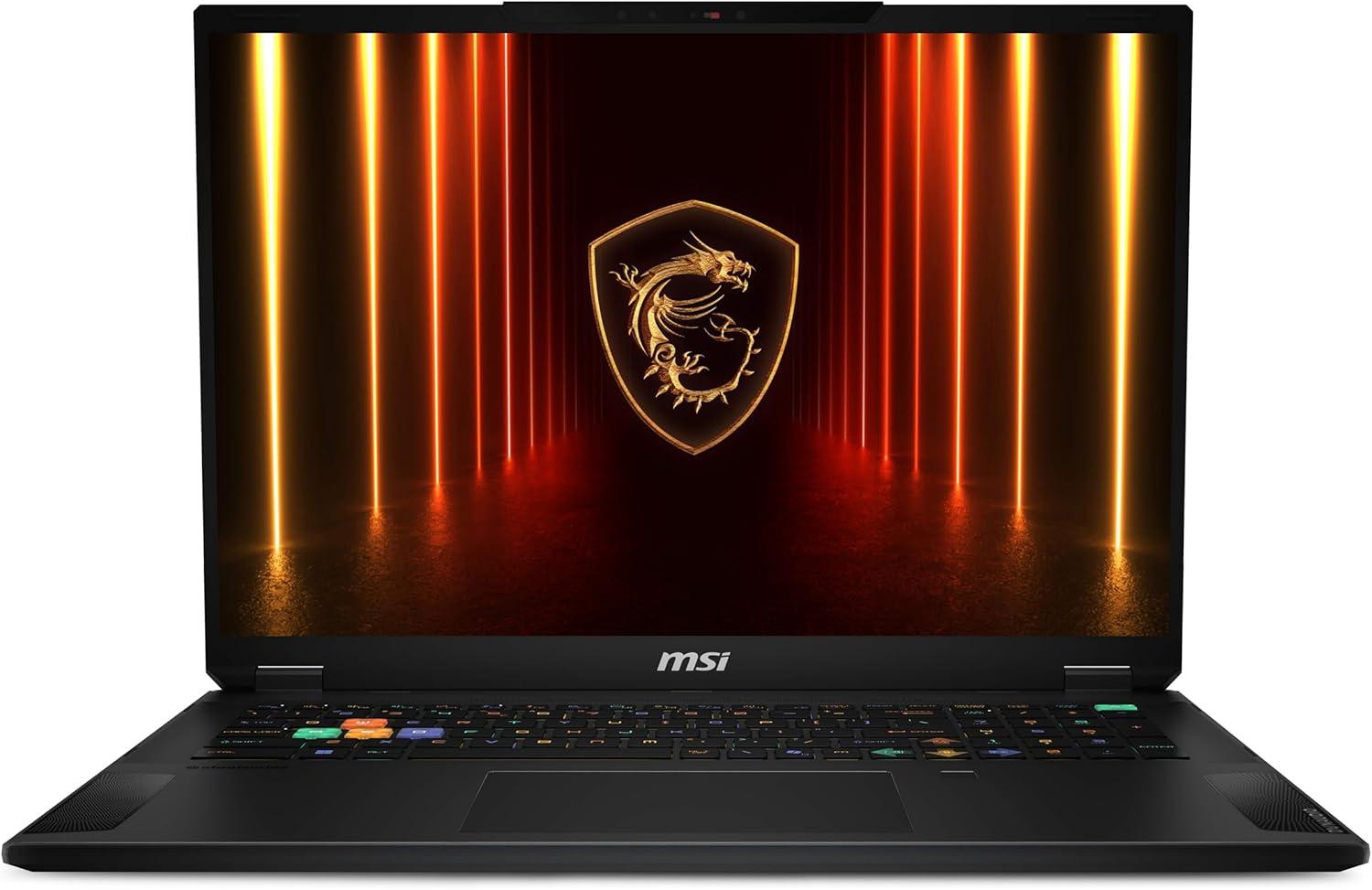 imagemsi Stealth A16 AI 16 240Hz QHD OLED Gaming Laptop AMD Ryzen AI 9 HX 370 NVIDIA Geforce RTX 5090 64GB DDR5 2TB NVMe SSD WiFi 7 Win 11 Home Core Black A3XWJG074USRyzen AI 9 HX 370