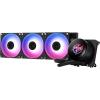 imageMSI MPG CORELIQUID P13 360  AIO ARGB CPU Liquid Cooler  360mm Radiator  LGA 1851  AM5 Ready  IPS 21quot LCD Screen  Triple 120mm ARGB PWM Fans  Uni Bracket  Black