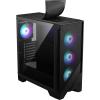 imagemsi MAG Forge 321R Airflow  Premium MidTower Gaming PC Case  Tempered Glass Side Panel  ARGB 120mm Fans  Liquid Cooling Support up to 360mm Radiator  Vented Front Panel