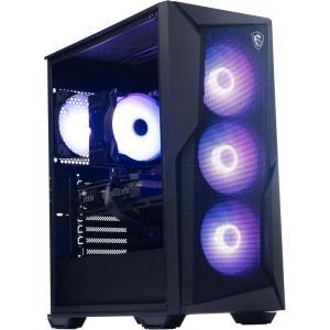 MSI Codex Z2 Gaming Desktop: AMD R7-8700F, GeForce RTX 5070, 32GB DDR5, 2TB m.2 NVMe SSD, USB Type-C, VR-Ready, Windows 11 Home : A8NVP-436US(R5-8400F)