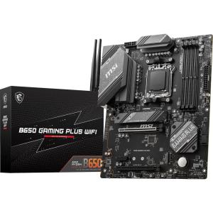 MSI MPG B650I Edge WiFi Gaming Motherboard (AMD Ryzen 9000/8000/7000 Series Processors, AM5, DDR5, PCIe 4.0, M.2, SATA 6Gb/s, USB 3.2 Gen 2, HDMI, Wi-Fi 6E, Bluetooth 5.3, 2.5Gbps LAN, Mini-ITX)(ATX)