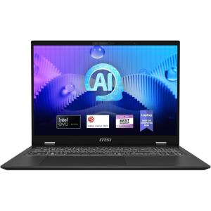 MSI Prestige 16 AI+ Evo 16″ UHD+ OLED Laptop: Intel Ultra 7-256V, Intel Arc Graphics, 16GB DDR5, 1TB NVMe SSD, HDMI, Wi-Fi 7, Win 11 Home: Stellar Gray B2VMG-059US(Ultra 7-155H)
