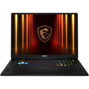 MSI Vector A18 HX 18” 240Hz QHD+ Gaming Laptop: AMD Ryzen 9-9955HX, NVIDIA Geforce RTX 5070Ti, 32GB DDR5, 2TB NVMe SSD, Type C, Wi-Fi 7, Win 11 Pro: Cosmo Gray A9WHG-074US(Ryzen 9 9955HX)