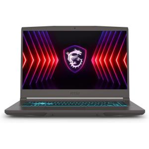 msi Thin A15 15.6” 144Hz FHD Gaming Laptop: Ryzen 7-7735HS, NVIDIA Geforce RTX 4050, 16GB DDR5, 512GB NVMe SSD, Cooler Boost 5, Win 11: Black B7VE-214US