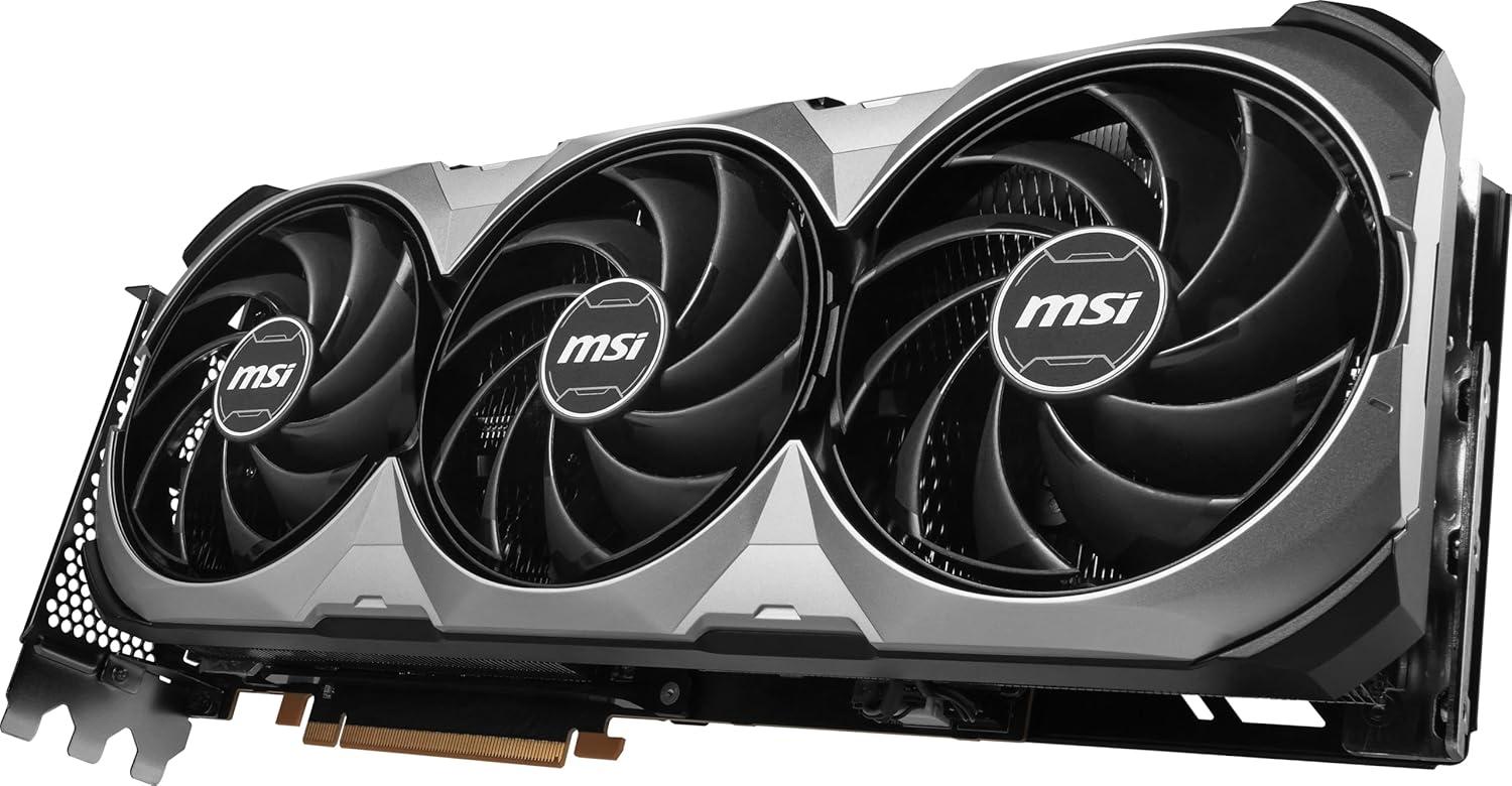 imageMSI Gaming RTX 4080 Super 16G Ventus 3X OC Graphics Card NVIDIA RTX 4080 Super 256Bit Extreme Clock 2595 MHz 16GB GDRR6X 23 Gbps HDMIDP Ada Lovelace Architecture