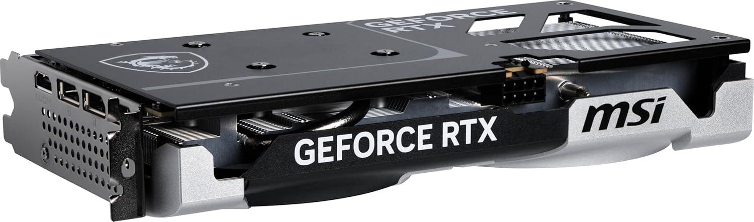 imageMSI GeForce RTX 5060 Ti 16G Ventus 2X OC Plus Graphics Card RTX 5060 Ti GPU 16GB GDDR7 28Gbps128bit PCIe 50 DualFan Thermal Design 2 x STORMFORCE Fan HDMI 21b DisplayPort 21b
