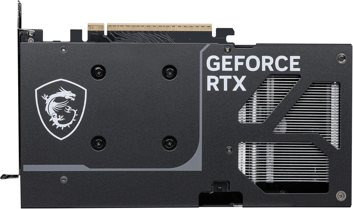 imageMSI GeForce RTX 5060 Ti 16G Ventus 2X OC Plus Graphics Card RTX 5060 Ti GPU 16GB GDDR7 28Gbps128bit PCIe 50 DualFan Thermal Design 2 x STORMFORCE Fan HDMI 21b DisplayPort 21b