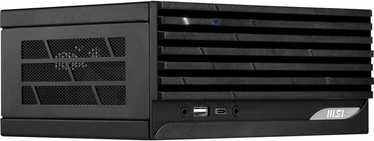 imageMSI PRO DP20ZA MFF Desktop AMD Ryzen R55600G Radeon Vega 7 8GB Memory DualCHL 250GB SSD WiFi 5 USB TypeC Windows 11 Home 5M060US