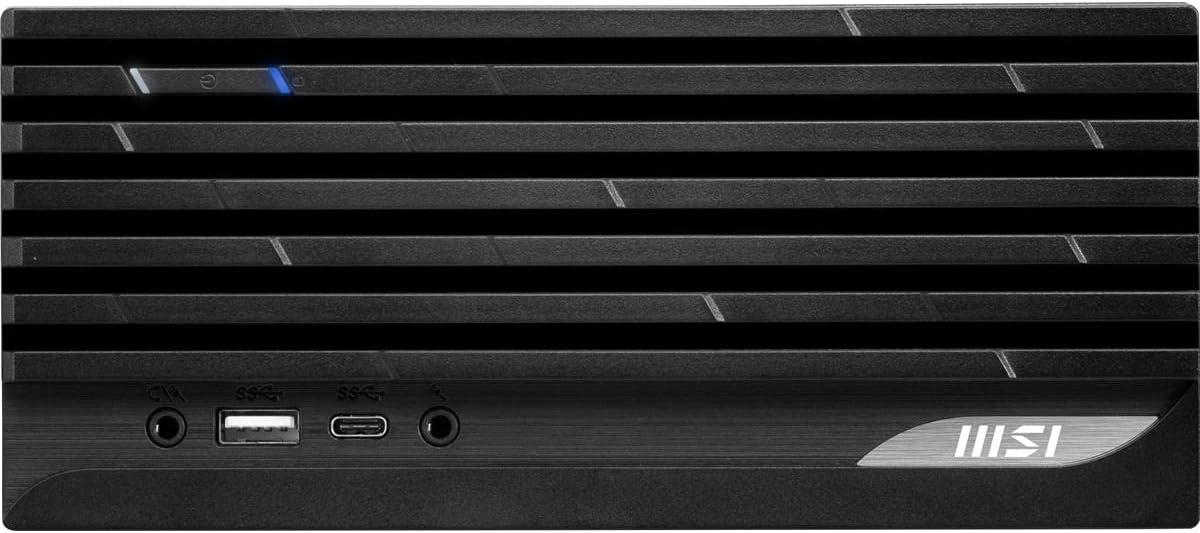 imageMSI PRO DP20ZA MFF Desktop AMD Ryzen R55600G Radeon Vega 7 8GB Memory DualCHL 250GB SSD WiFi 5 USB TypeC Windows 11 Home 5M060US