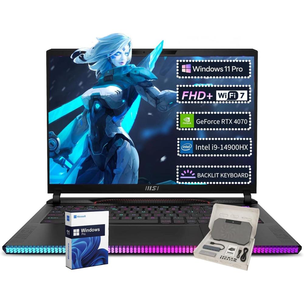 imageMSI GE66210 GE66 Raider 156quot 300Hz 3ms Gaming Laptop Intel Core i710870H RTX3080 32GB 1TB NVMe SSD Win10 VR Ready32GB DDR5 RAM  1TB SSD