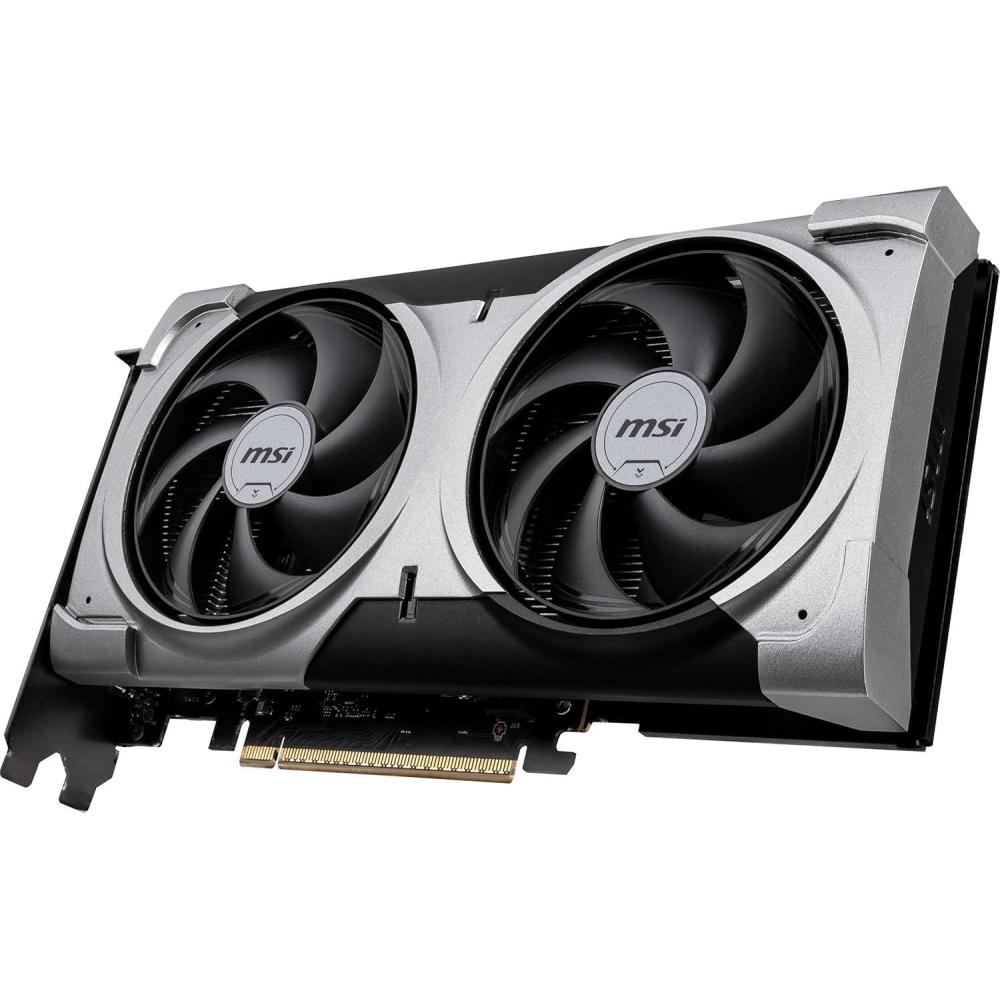 imageMSI GeForce RTX 5060 Ti 16G Ventus 2X OC Plus Graphics Card  RTX 5060 Ti GPU 16GB GDDR7 28Gbps128bit PCIe 50  DualFan Thermal Design 2 x STORMFORCE Fan  HDMI 21b DisplayPort 21b