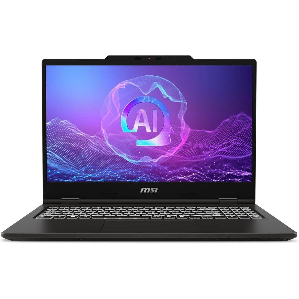 imageMSI Venture A15 AI Laptop Ryzen 7260 UMA AMD Radeon Graphics 156quot FHD 16GB DDR5 1TB NVMe SSD Touch Screen WiFi6E Type C Win 11 Home Solid Gray A2HMTG009US