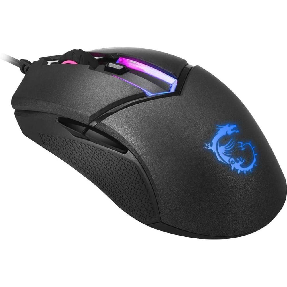 imagemsi Clutch GM20 Elite Gaming Mouse 6400 DPI 20M Clicks OMRON Switch Optical Sensor Adjustable Weights Ergonomic Right Hand Design RGB Mystic LightClutch GM30