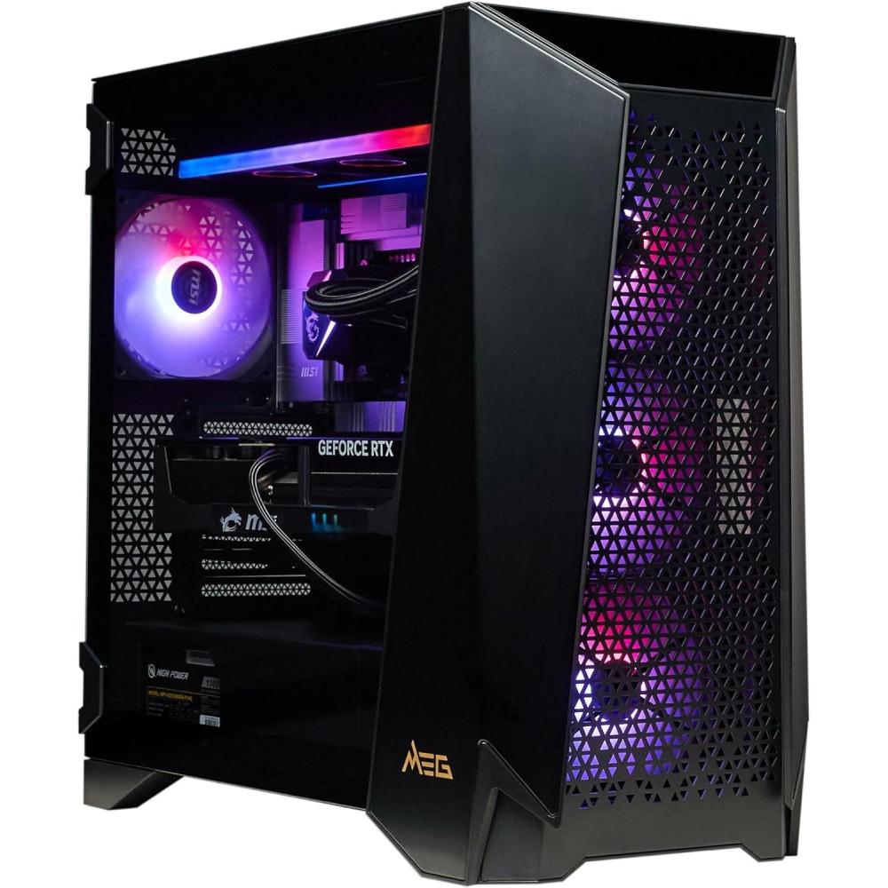imagemsi Codex R Gaming Desktop Intel Core i513400F RTX 4060 32GB DDR5 2TB M2 NVMe Gen3 RGB Fan Cooling 650W 80 Gold Keyboard ampamp Mouse DIY Friendly Windows 11 Pro 13NUC5068USBlackUltra9 285K