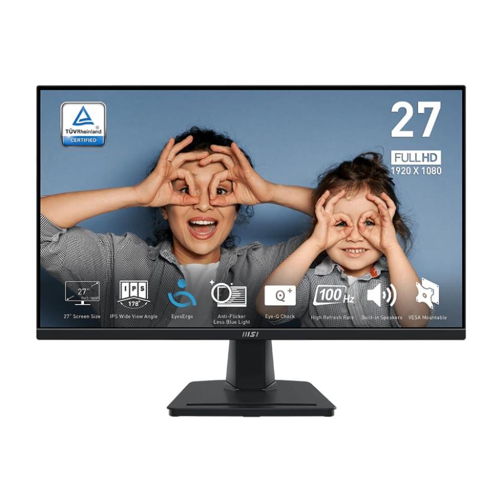 imagemsi PRO MP225V 22inch 1920 x 1080 FHD Computer Monitor 100Hz AdaptiveSynch HDMI Video Port Low Blue Light EyeQ Check VESA Mountable Tilt 1ms BlackPRO MP275