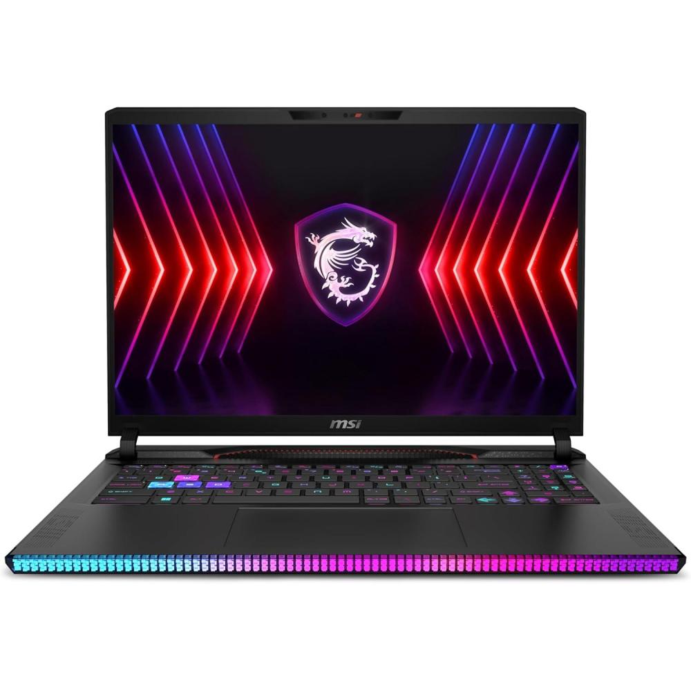 imagemsi Raider GE68HX 16 144Hz MiniLED UHD Gaming Laptop Intel Core i914900HX NVIDIA Geforce RTX 4090 64GB DDR5 2TB NVMe SSD Thunderbolt 4 Cooler Boost 5 Win 11 Home Black 14VIG285US16 144Hz UHD Display