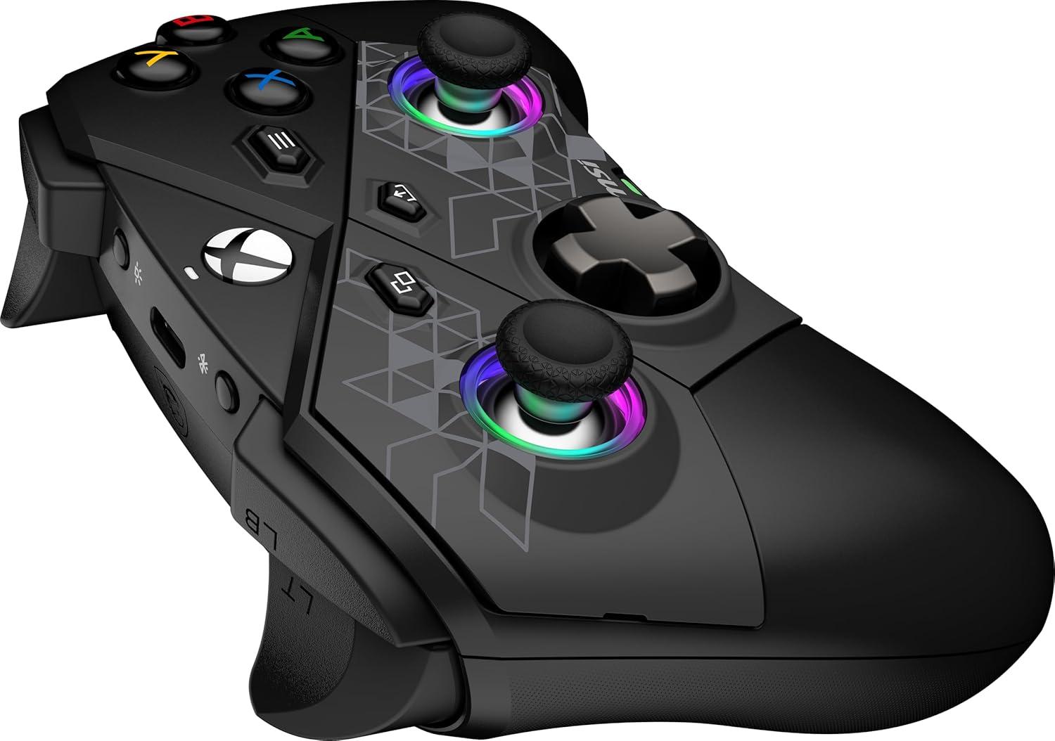 imagemsi Force PRO W Wireless Gaming Controller Rechargeable Gamepad with Dual Vibration Hall Effect Triggers Certified for Xbox Consoles PC ampamp Android Compatibility