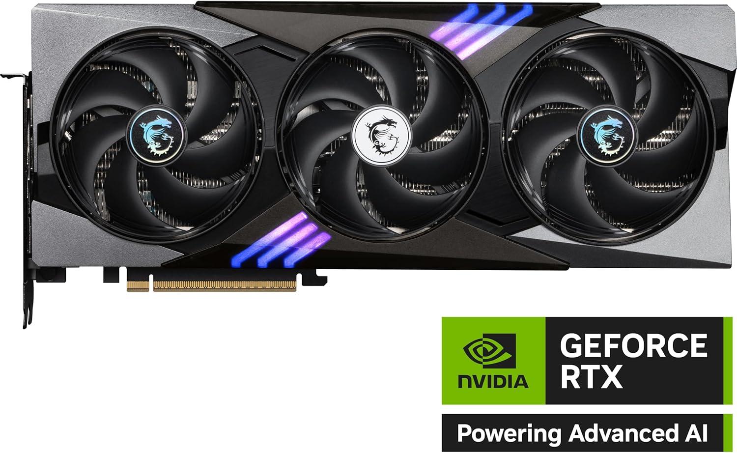 imagemsi Gaming RTX 5080 16G Gaming Trio OC Graphics Card 16GB GDDR7 256bit Extreme Performance 2715 MHz DisplayPort x 3 21a HDMI 21b NVIDIA Blackwell Architecture