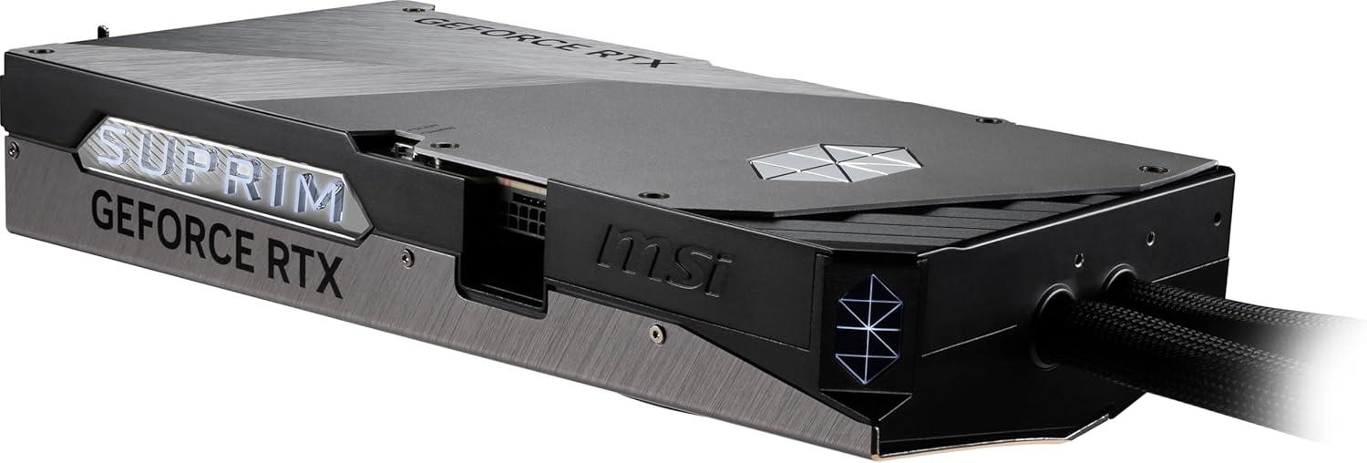 imagemsi Gaming RTX 5090 32G SUPRIM Liquid SOC Graphics Card 32GB GDDR7 512bit Extreme Performance 2580 MHz DisplayPort x3 21a HDMI 21b NVIDIA Blackwell Architecture