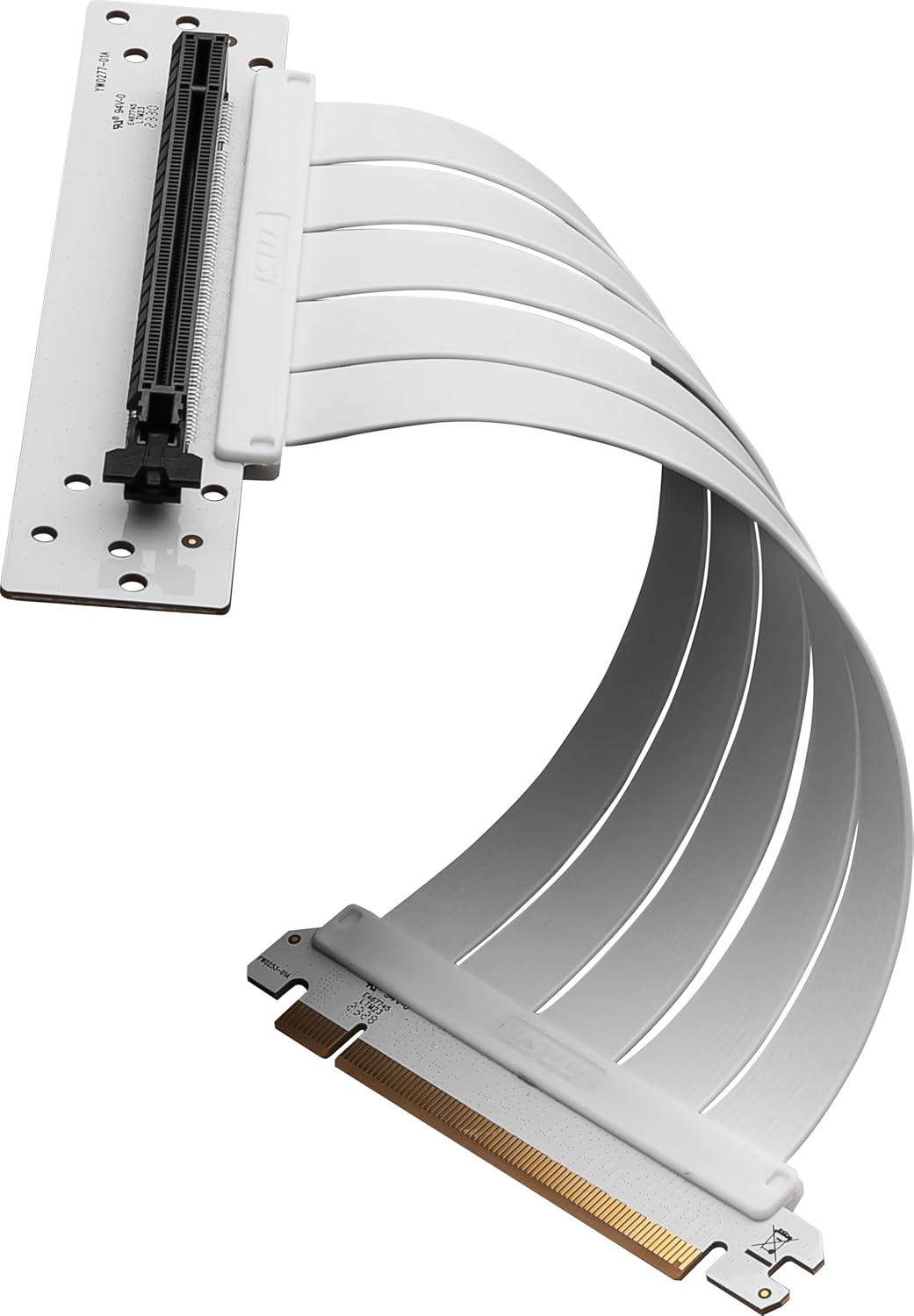 imagemsi PCIE 40 X16 Riser Cable 180mmWhite