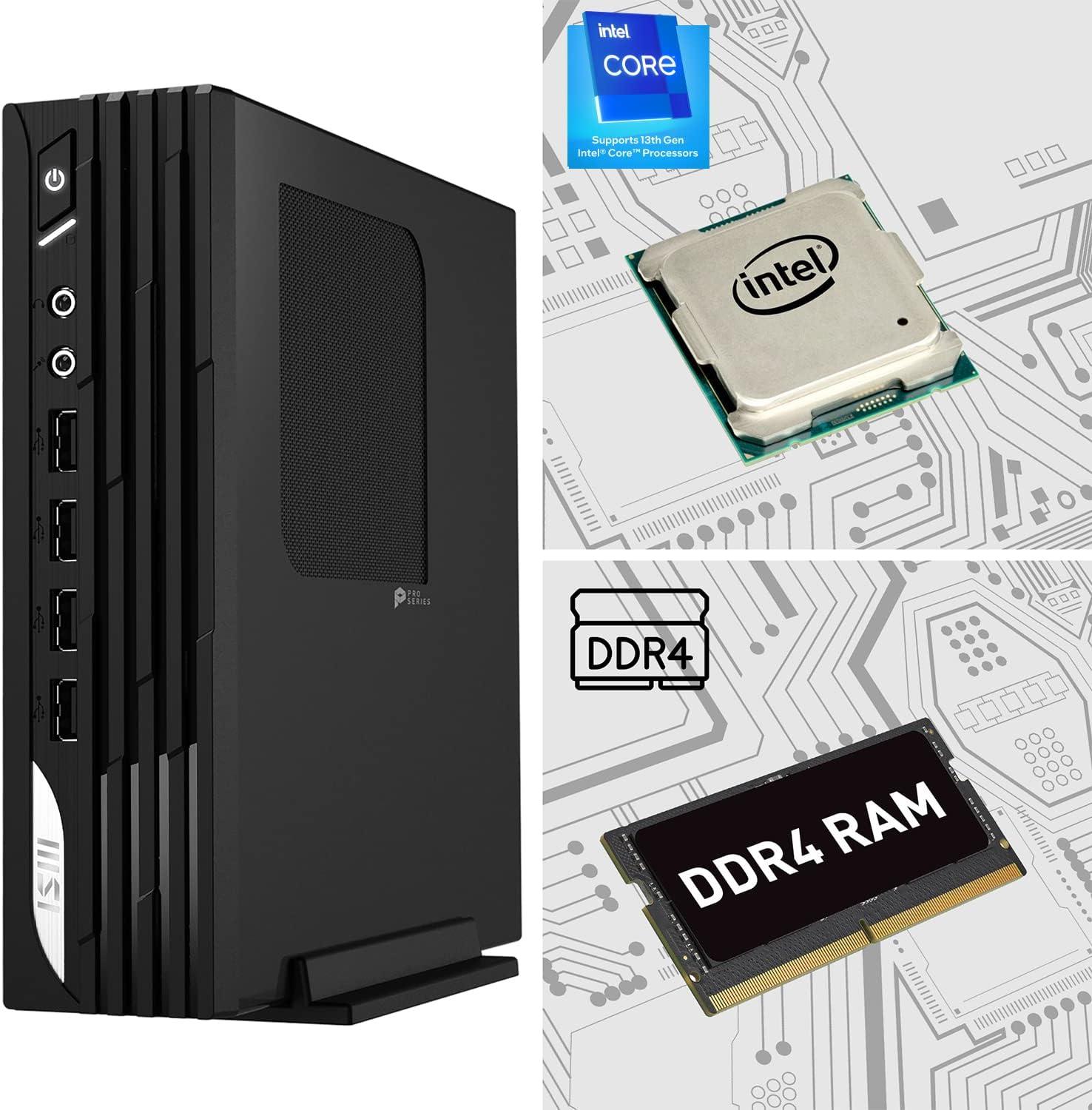 imagemsi PRO DP21 Desktop Intel Core i713700 UHD 770 8GB Memory 500GB SSD WiFi 6 AX211 Windows 11 Home Plus 13M499US