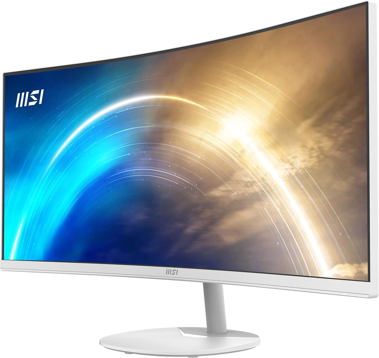 imagemsi PRO MP341CQW 34inch VA 3440 x 1440UWQHD Computer Monitor 100Hz FreeSynch HDMI DisplayPort VESA Mountable Speaker 1ms White