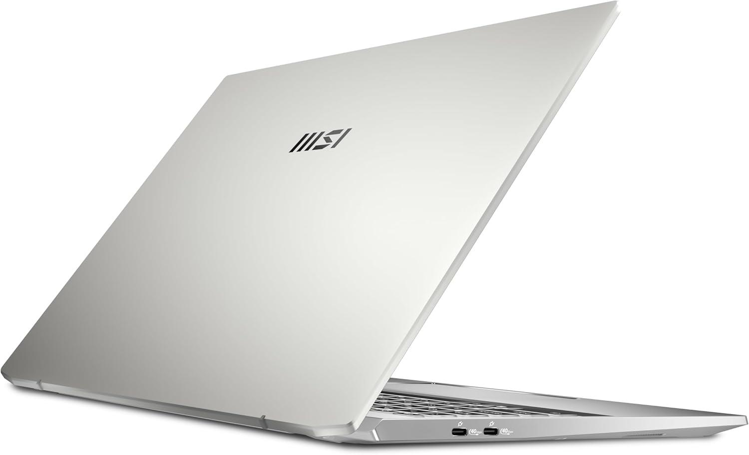 imagemsi Prestige A16 AI 2025 16 UHD OLED Business Laptop AMD Ryzen AI 9365 Radeon Graphics 32GB LPDDR5x 1TB NVMe SSD TypeC WiFi 7 Win 11 Home Urban Silver A3HMG207US