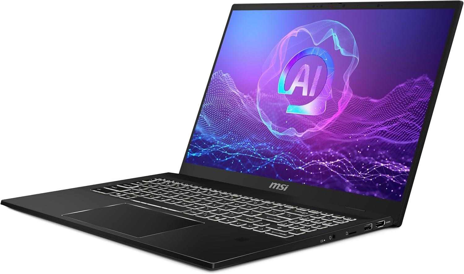 imagemsi Summit A16 AI 2025 16 QHD 165Hz 2in1 Touchscreen Laptop AMD Ryzen AI 9365 Radeon Graphics 32GB LPDDR5x 1TB NVMe SSD 360 Flip Pen Win 11 Home Ink Black A3HMTG205US