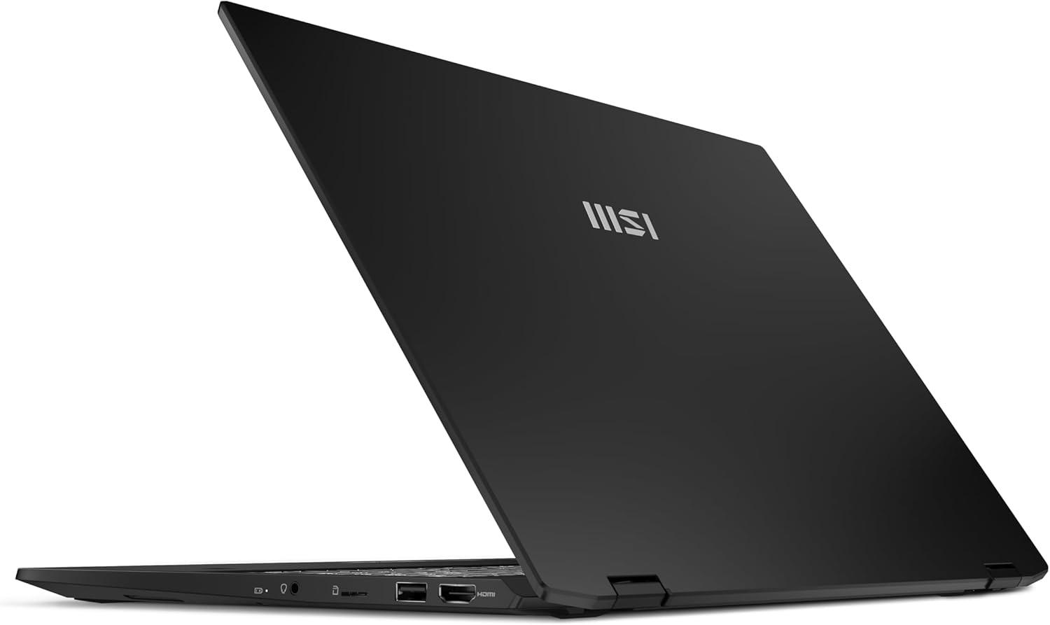 imagemsi Summit A16 AI 2025 16 QHD 165Hz 2in1 Touchscreen Laptop AMD Ryzen AI 9365 Radeon Graphics 32GB LPDDR5x 1TB NVMe SSD 360 Flip Pen Win 11 Home Ink Black A3HMTG205US