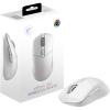 imagemsi Versa 300 Wireless White Gaming Mouse 8000 DPI 30M Clicks Kailh Switch Optical Sensor Ergonomic Ambitextrous Hand Design RGB Light