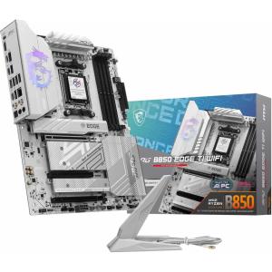 MSI B850 Gaming Plus WiFi PZ Motherboard, ATX – Supports AMD Ryzen 9000/8000 / 7000 Processors, AM5 – DDR5 Memory Boost 8200+ MT/s (OC), PCIe 5.0 x16, M.2 Gen5, Wi-Fi 7, 5G LAN(MPG B850 Edge TI WiFi)