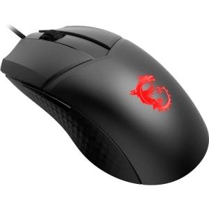 msi Clutch GM20 Elite Gaming Mouse, 6400 DPI, 20M+ Clicks OMRON Switch, Optical Sensor, Adjustable Weights, Ergonomic Right Hand Design, RGB Mystic Light(Clutch GM41 LIGHTWEIGHT)