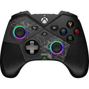 msi Force PRO W Wireless Gaming Controller – Rechargeable Gamepad with Dual Vibration, Hall Effect Triggers, Certified for Xbox Consoles, PC & Android Compatibility