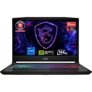 msi Katana 15 15.6” 165Hz QHD Gaming Laptop: Intel Core i7-13620H, NVIDIA Geforce RTX 4070, 16GB DDR5, 1TB NVMe SSD, Cooler Boost 5, Win 11: Black B13VGK-2000US(13th Gen i7)