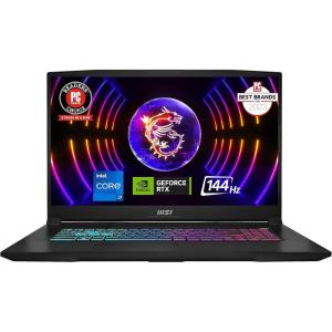 msi Katana 17 Gaming Laptop: 13th Gen Intel Core i7, GeForce RTX 4060, 17.3″ 144Hz FHD Display, 32GB DDR5, 1TB NVMe SSD, USB-Type C, Cooler Boost 5, Win11 Home: Black B13VFK-835US(13th Gen i7)