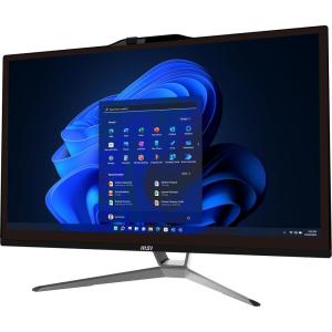 msi PRO AP222T All-in-One Desktop: Intel Core i3-13100, 8GB DDR4 2666MHz, 512GB NVMe SSD, Anti-Flicker, Less Blue Light, BT 5.0, Windows 11 Pro: 13M-004US(Minimalist)