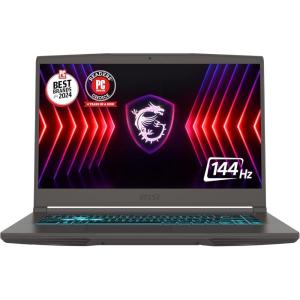 msi Thin 15 15.6” 144Hz FHD Gaming Laptop: Intel Core i5-12450H, NVIDIA Geforce RTX 2050, 16GB DDR5, 512GB NVMe SSD, Cooler Boost 5, Win 11: Black B13UCX-2041US(i5-13420H)