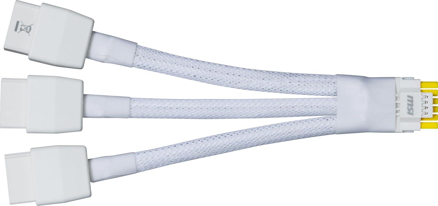 imageMSI Gaming RTX 5070 TI 16G Gaming Trio OC White Graphics Card 16GB GDDR7 256bit Extreme Performance 2580 MHz DisplayPort x 3 21a HDMI 21b NVIDIA Blackwell Architecture