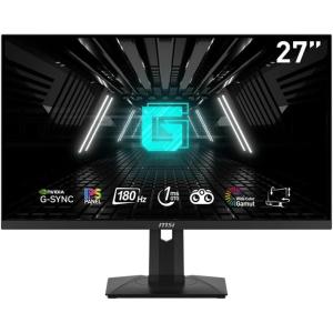 msi G274PF 27-inch IPS 1920 x 1080 (FHD) Computer Monitor, 180Hz, Adaptive Sync, HDMI, Display Port, VGA Port, VESA Mountable, Tilt, Height Adjustable, Speaker, 1ms, Black(G274PF)