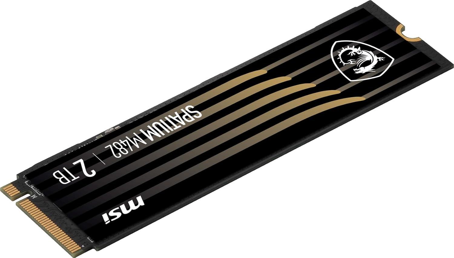 imagemsi Gaming SPATIUM M482 PCIe 40 NVMe M2 2TB Internal SSD PCIe Gen4 NVMe 14 M2 2280 Read 7300 MBS Write 6400 MBS 2TB2tb