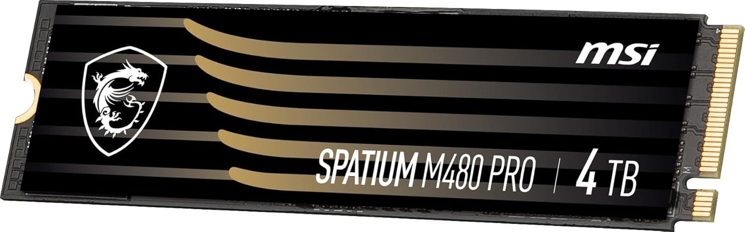 imagemsi SPATIUM M480 PRO PCIe 40 NVMe M2 4TB Internal SSD PCIe Gen4 NVMe SPATIUM M480 PRO PCIe 40 NVMe M2 4TB