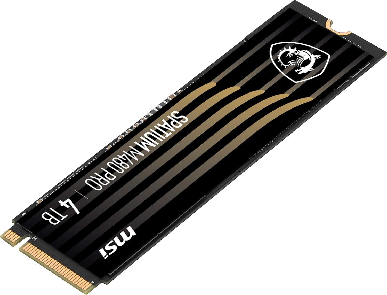 imagemsi SPATIUM M480 PRO PCIe 40 NVMe M2 4TB Internal SSD PCIe Gen4 NVMe SPATIUM M480 PRO PCIe 40 NVMe M2 4TB