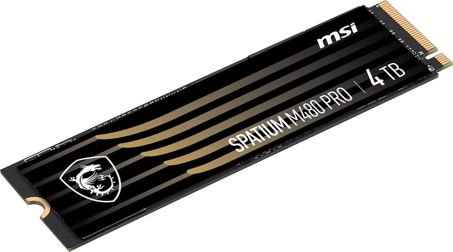 imagemsi SPATIUM M480 PRO PCIe 40 NVMe M2 4TB Internal SSD PCIe Gen4 NVMe SPATIUM M480 PRO PCIe 40 NVMe M2 4TB