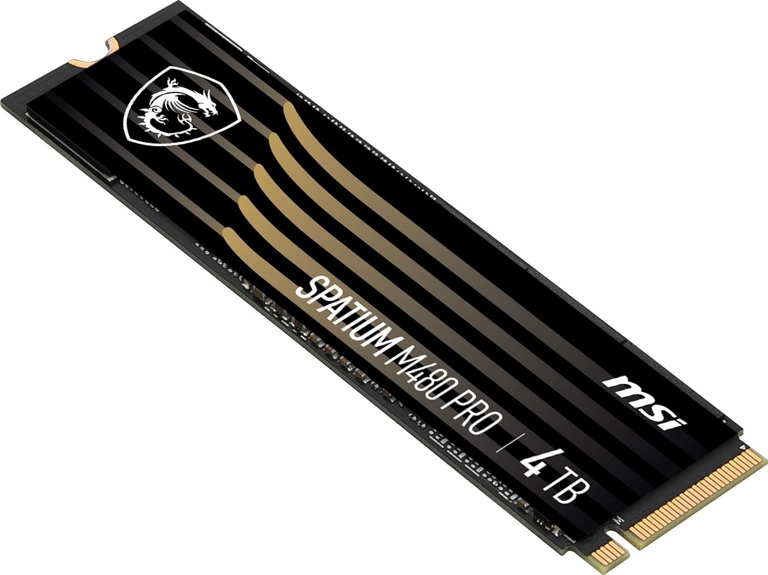 imagemsi SPATIUM M480 PRO PCIe 40 NVMe M2 4TB Internal SSD PCIe Gen4 NVMe SPATIUM M480 PRO PCIe 40 NVMe M2 4TB