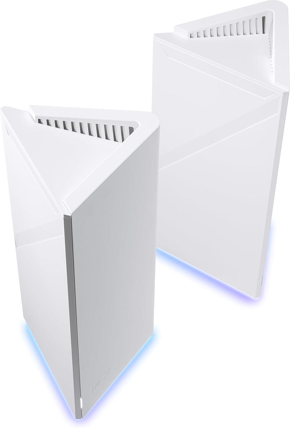 imageMSI Roamii BE Pro Mesh System 2 Pack WiFi 7 BE11000Mbps Whole Home WiFi System 25G Ports Security and Parental Controls VPN Supported