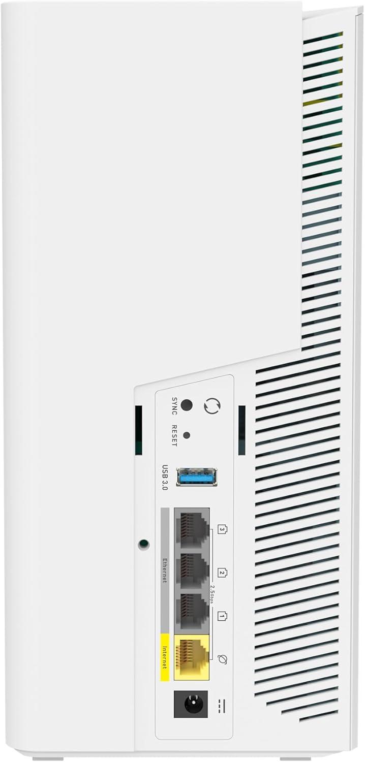 imageMSI Roamii BE Pro Mesh System 2 Pack WiFi 7 BE11000Mbps Whole Home WiFi System 25G Ports Security and Parental Controls VPN Supported