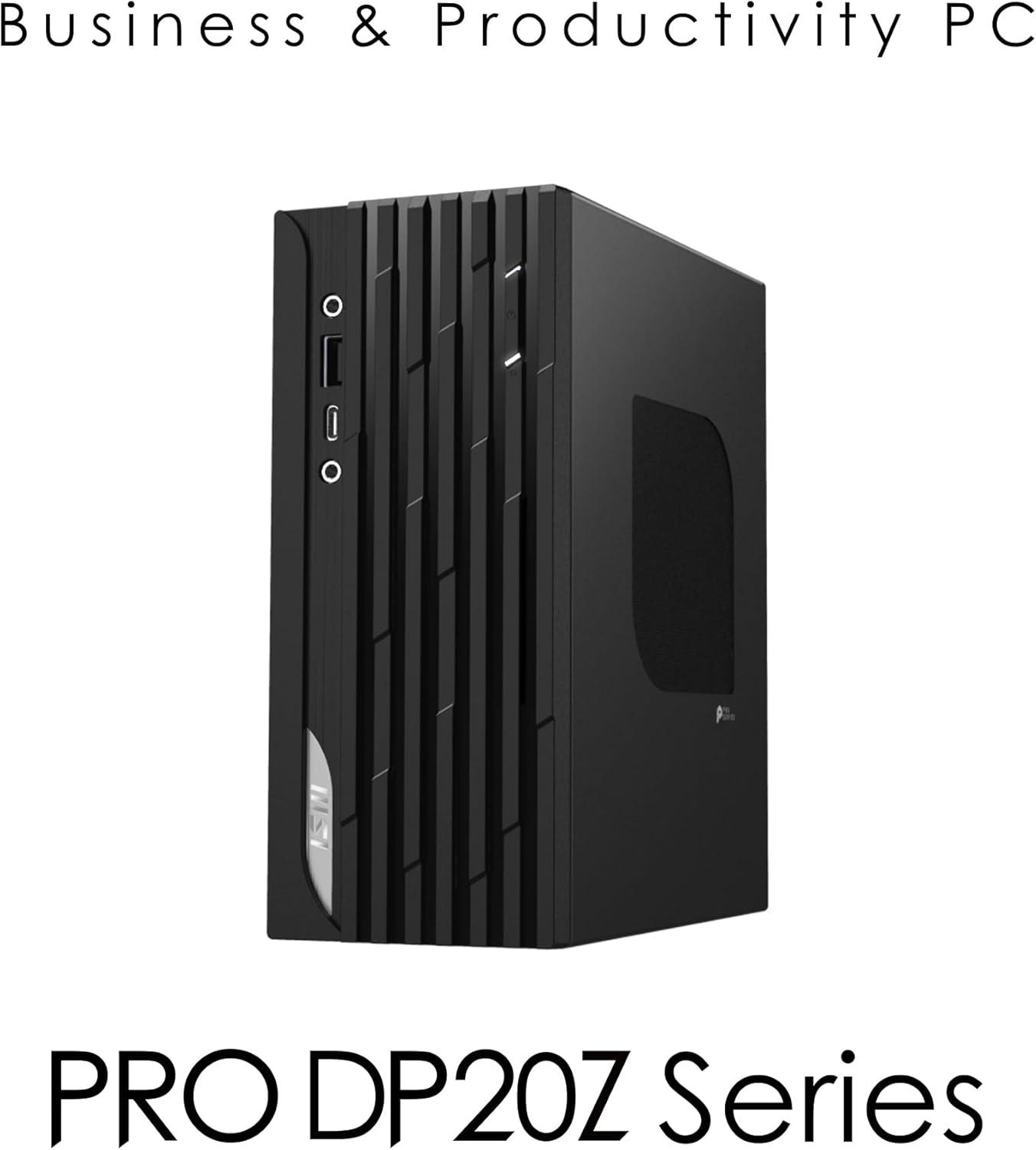 imagemsi PRO DP20ZA MFF Desktop AMD Ryzen R55600G Radeon Vega 7 8GB Memory 1TB SSD WiFi 5 USB TypeC Black Windows 11 Pro 5M234US